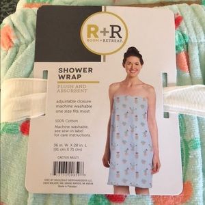 Shower wrap